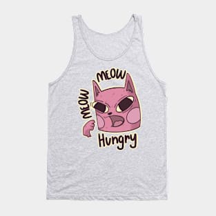 Hungry mr Cat Tank Top